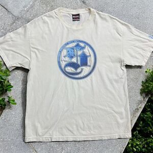 Shady Vintage Y2K Rap Eminem Old English Logo White Blue T-Shirt Mens Size Large